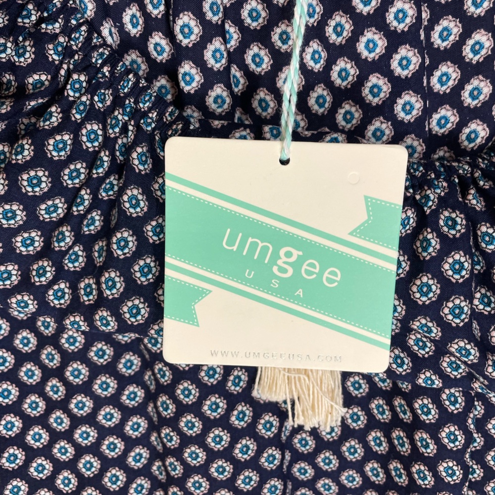 Umgee Tassel Tie Bell Sleeve Boho Dress/Tunic NWT (GMH) - Picture 9 of 10